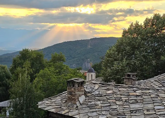 панорама Leshten