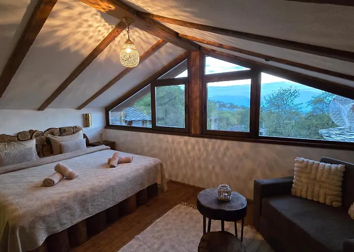 Πανσιόν панорама Leshten